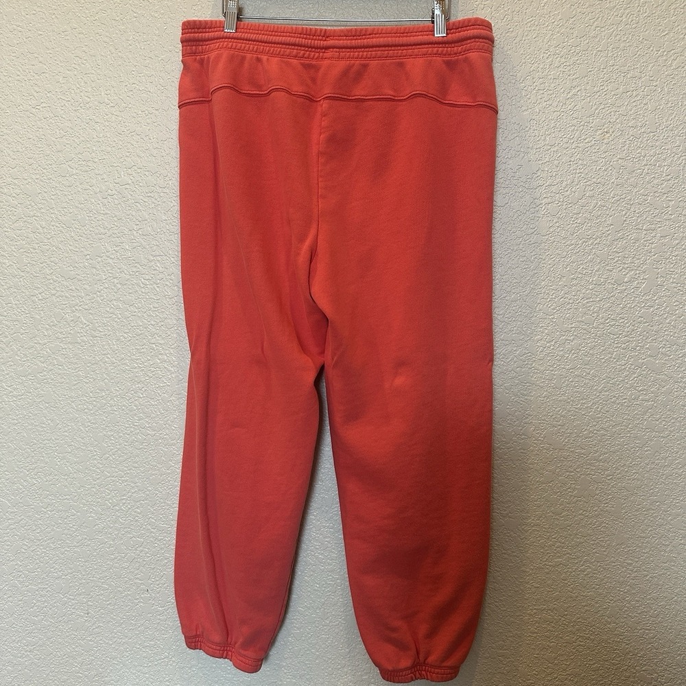 Offline By Aerie Sweatpants Joggers Large Orange With Drawstring. - Picture 3 of 8